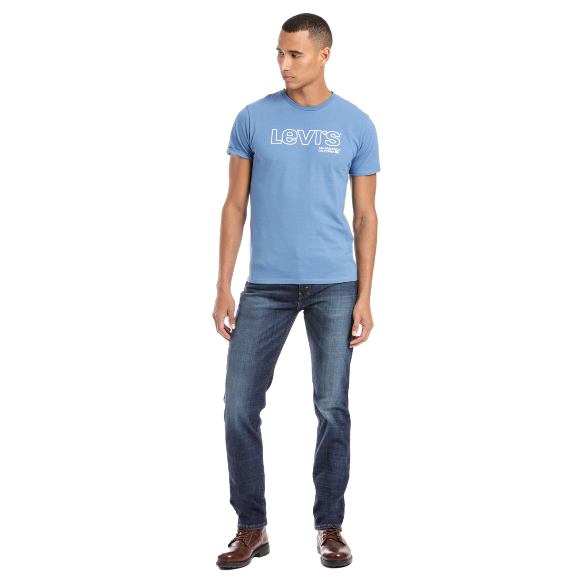 Jeans B&aacute;sico Pierna Slim Levi's Para Hombre Universitario image number null