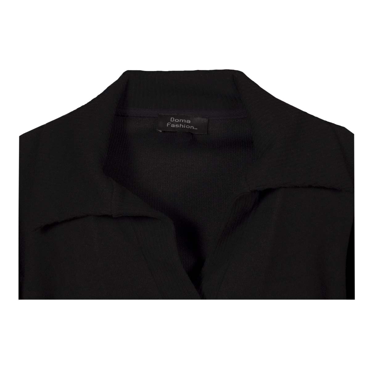 Su&eacute;ter Tipo Sobrecamisa Con Pu&ntilde;os  Doma Fashion Para Mujer image number null