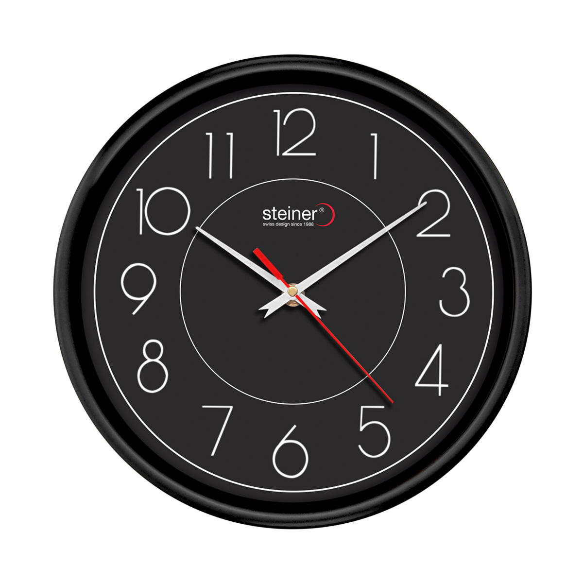 Reloj de Pared Steiner Wake Up Unisex STWA253612BK image number null