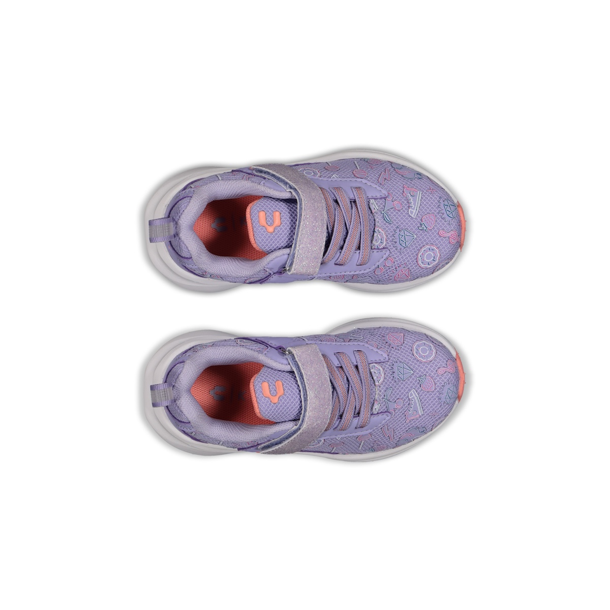 Tenis Umbra Charly Morado con Dise&ntilde;o Ajuste Velcro para Ni&ntilde;a image number null