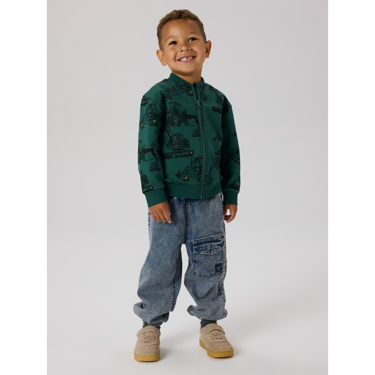Jeans Cargo Con Elastico Name It para Ni&ntilde;o image number null