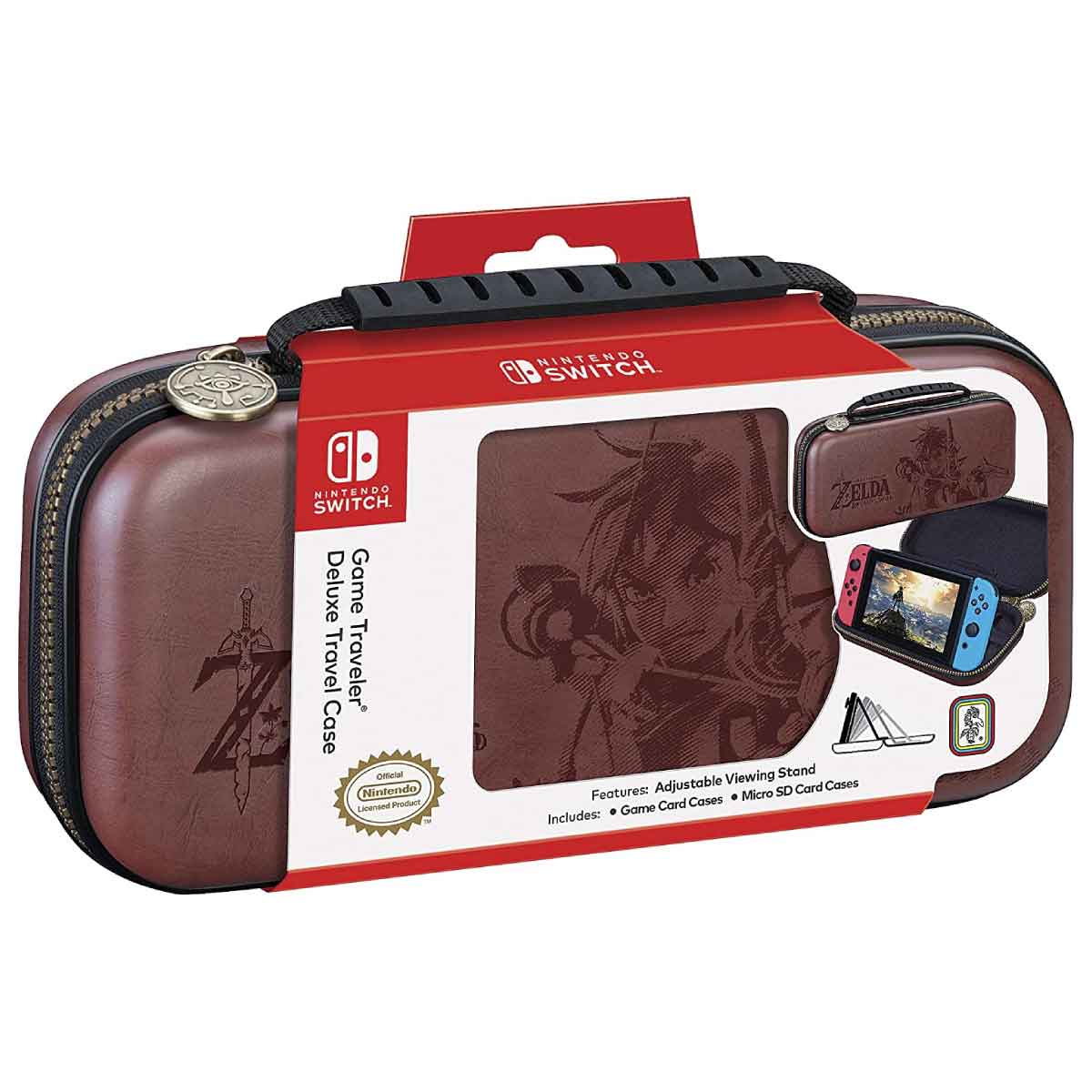 Estuche Zelda Caf&eacute; Rds Nintendo Switch image number null