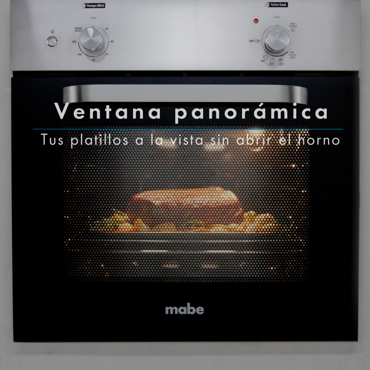 Horno Empotre A Gas Mabe 60 cm Hm6027gwai Acero Inoxidable image number null