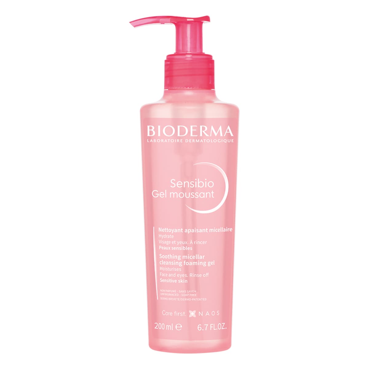 Bioderma Sensibio Gel Moussant Gel Limpiador con Poder Hidratante Reforzado 200 ml image number null