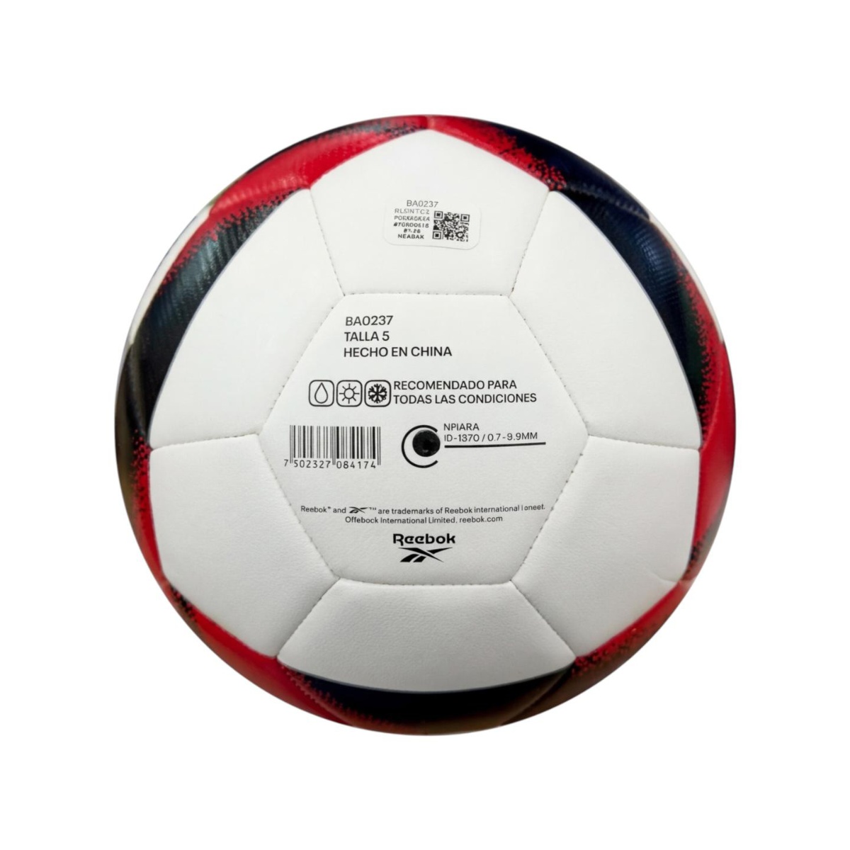 Bal&oacute;n Reebok Ba0237 Blanco image number null