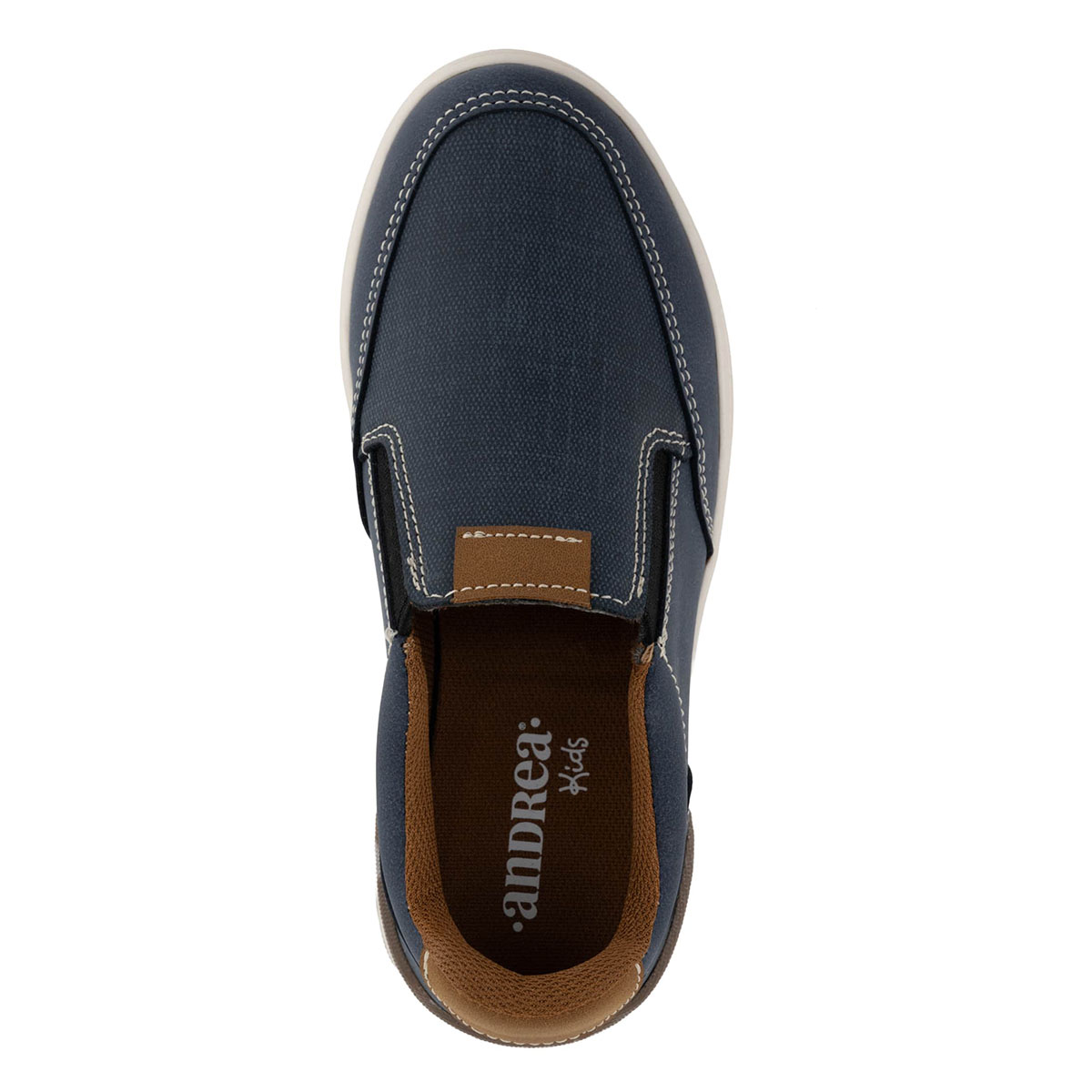 Zapato Casual Ajuste Andrea Azul para Ni&ntilde;o image number null