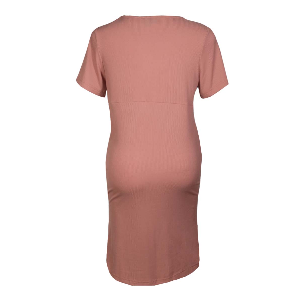 Vestido Liso Con Jareta Doma Para Mujer Maternidad image number null