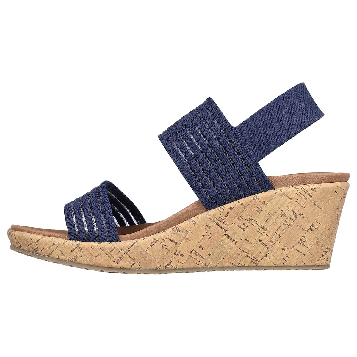 Sandalia Skechers Cali Beverlee Sheer Luck Azul Marino para Mujer image number null
