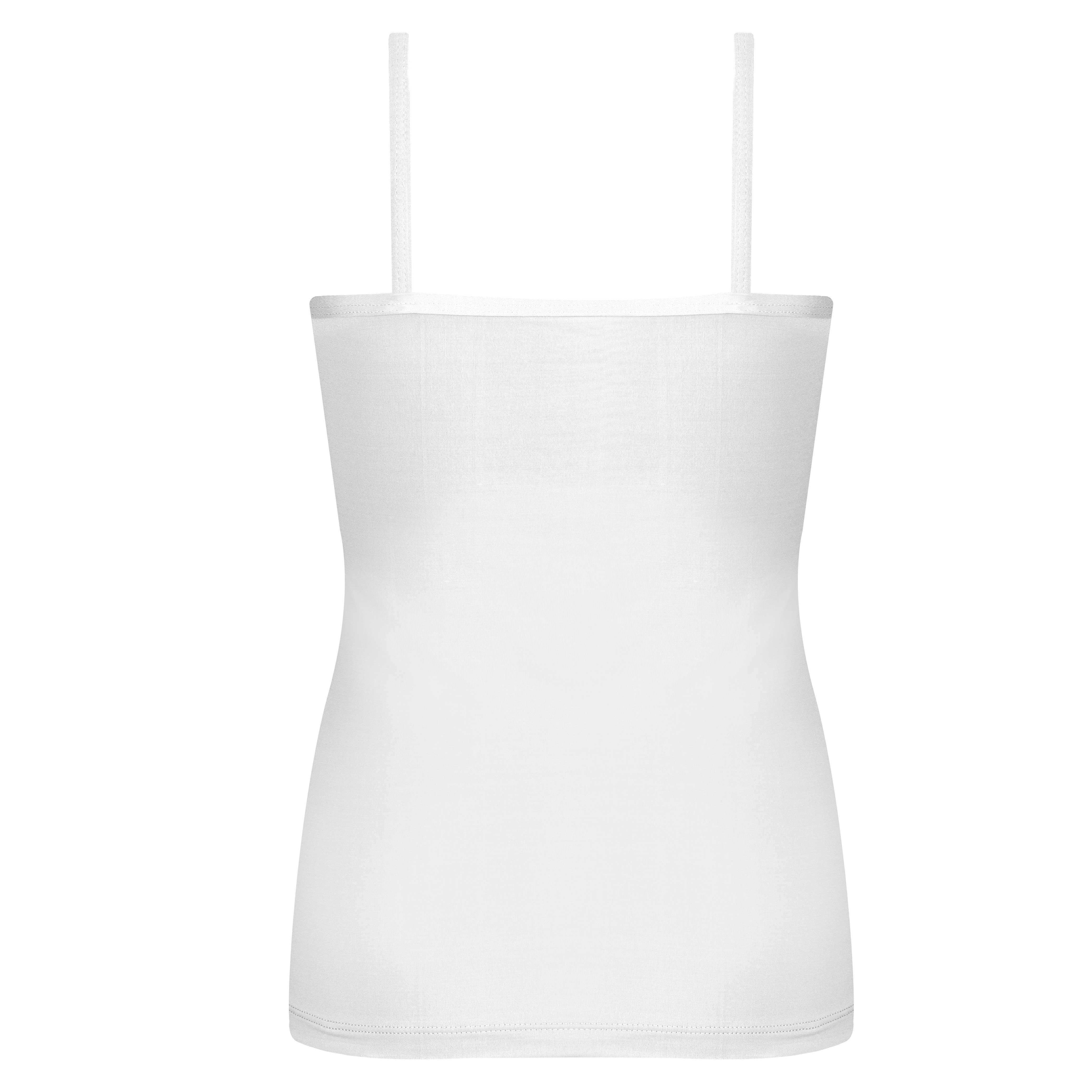 Camiseta Con Doble Tela Al Frente Y Tirantes Ilusi&oacute;n para Mujer image number null