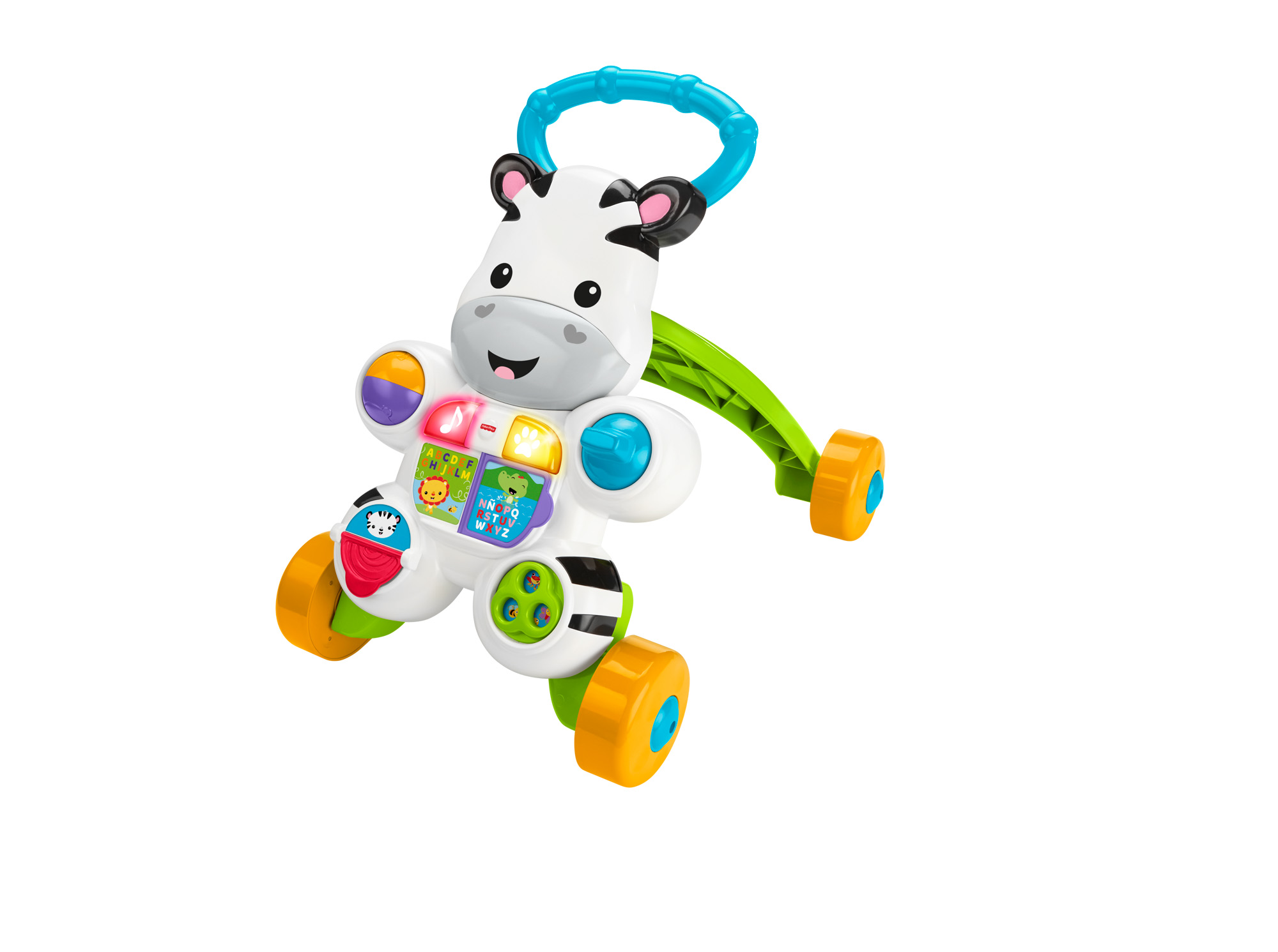 Fisher Price Cebra Andadera De Aprendizaje Mattel image number null