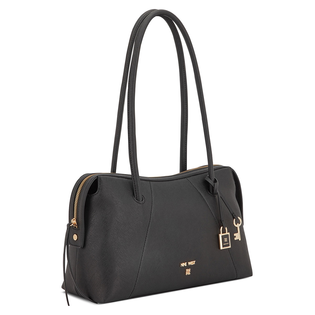Bolso Satchel Nine West Negro para Mujer image number null