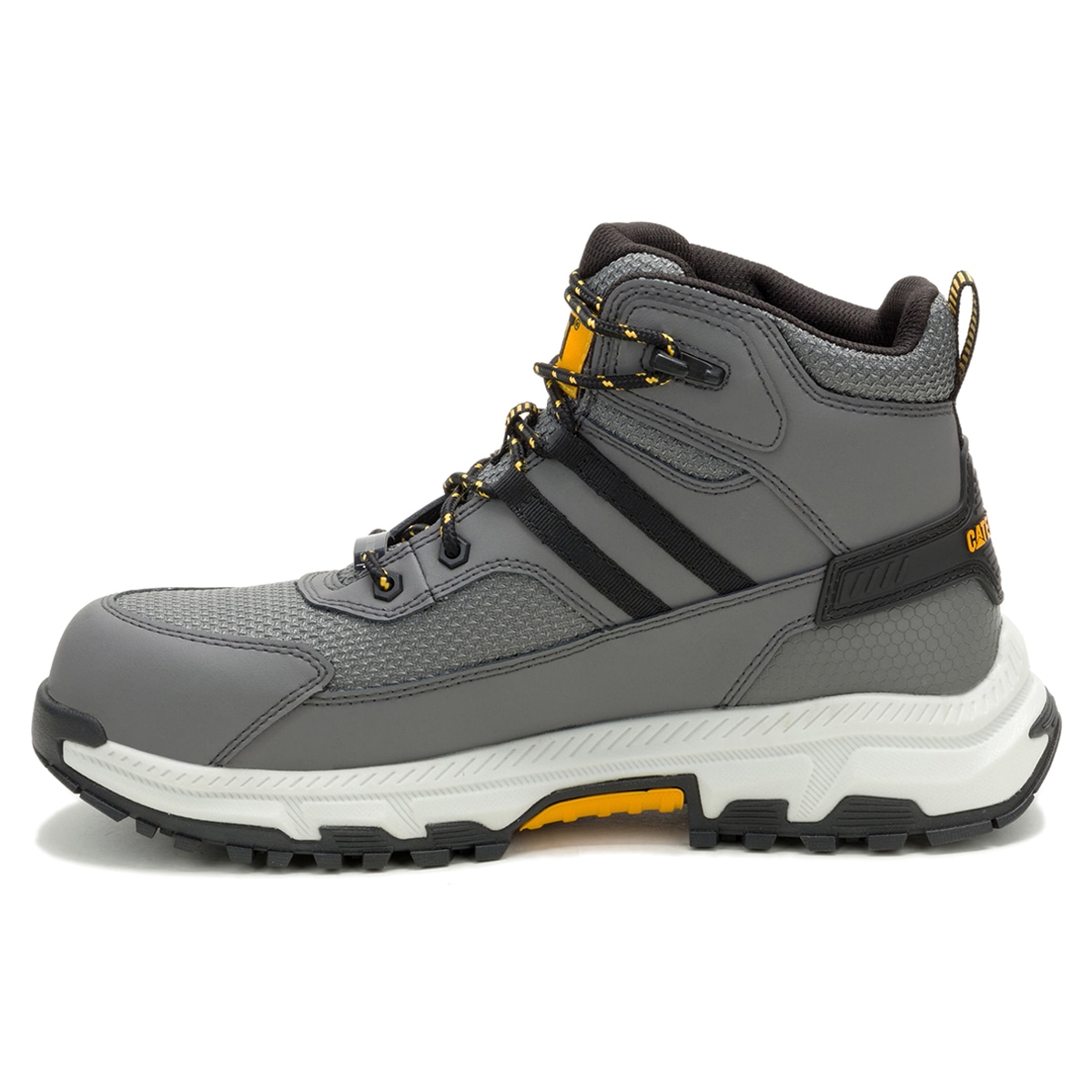 Bota Industrial Composite Toe Caterpillar Gris para Hombre image number null