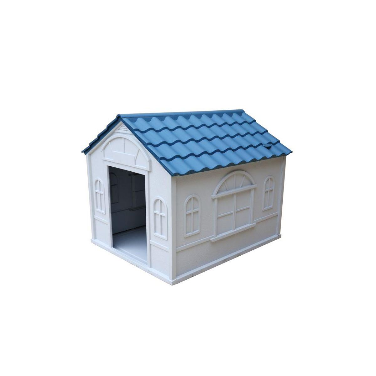 Casa Para Mascota Azul/ Blanco Famoc image number null