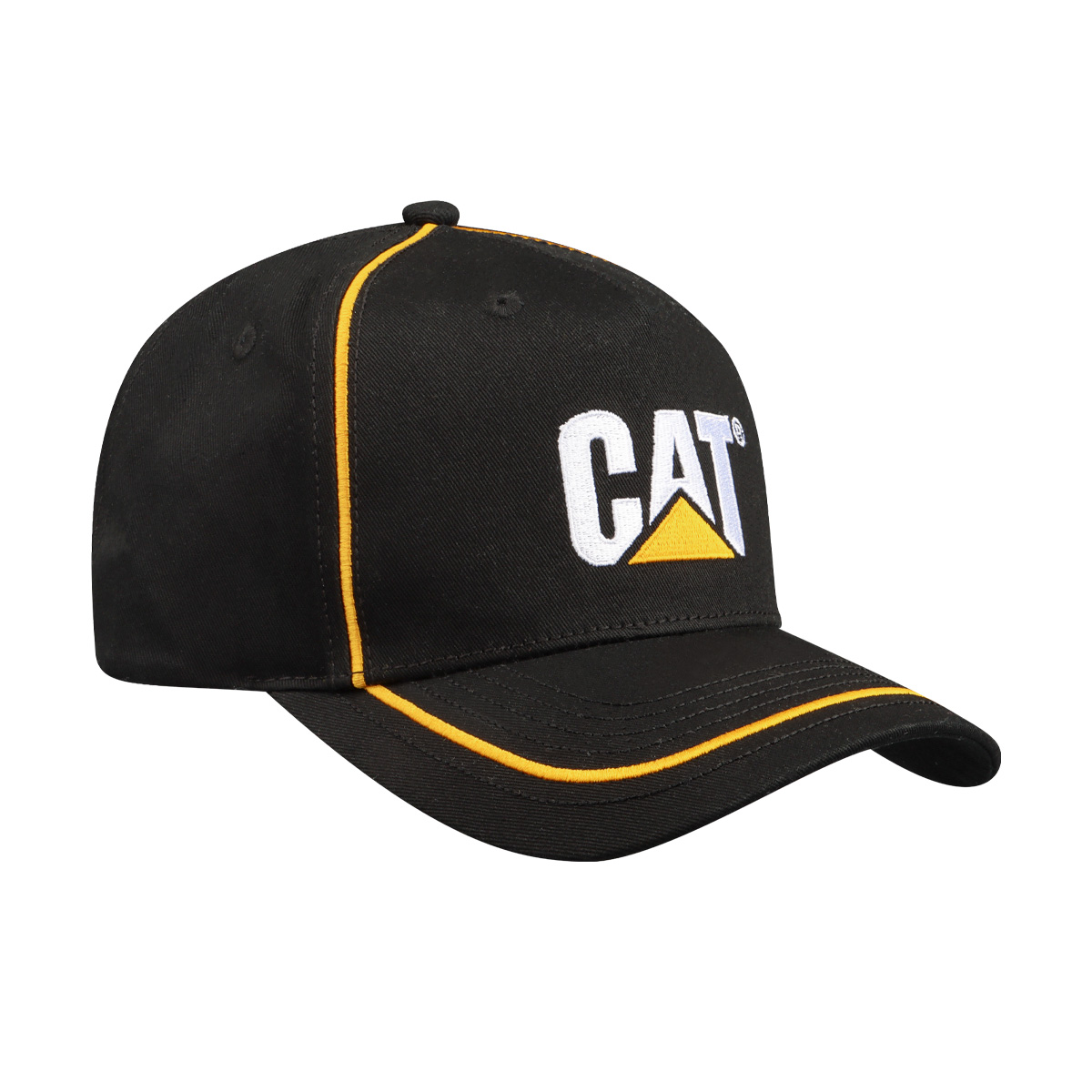 Gorra con Dise&ntilde;o Bordado CAT Negro para Hombre image number null
