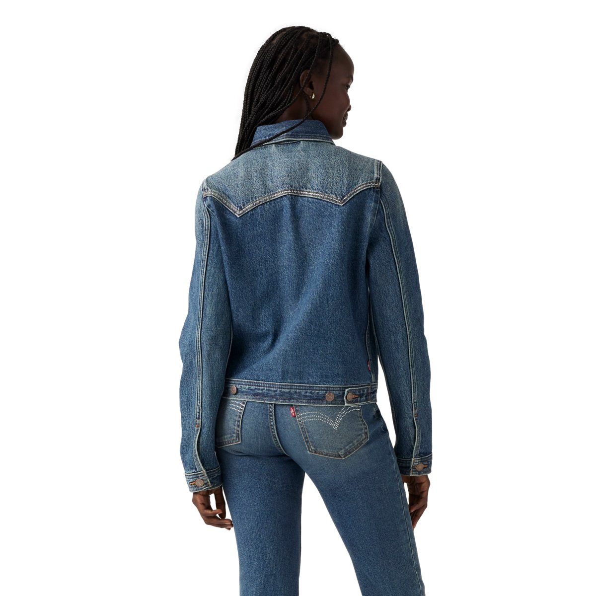 Levi&rsquo;s&reg; Chamarra Original Trucker Bling para Mujer Junior image number null