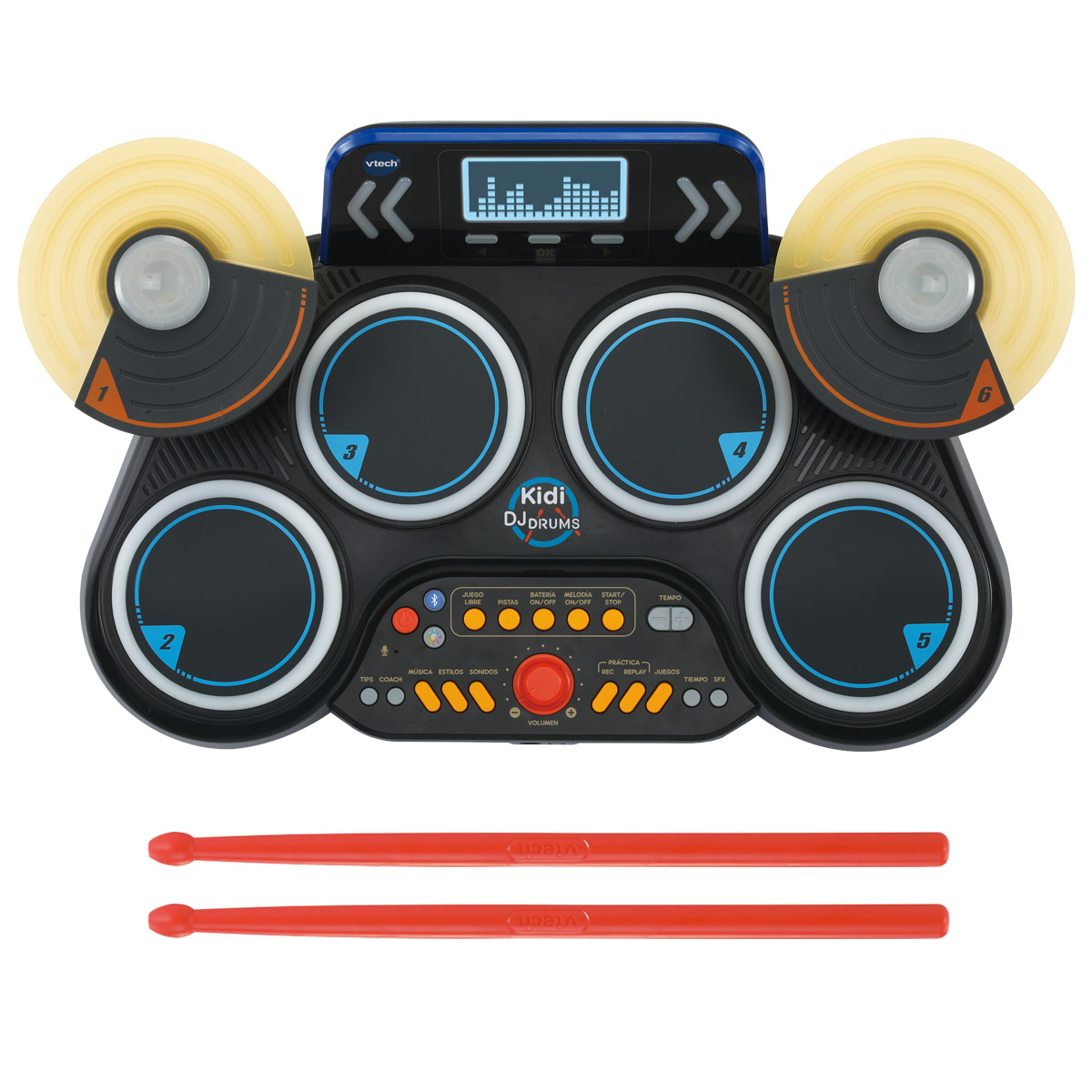 Kidi Dj Drums Bateria Electronica Vtech image number null