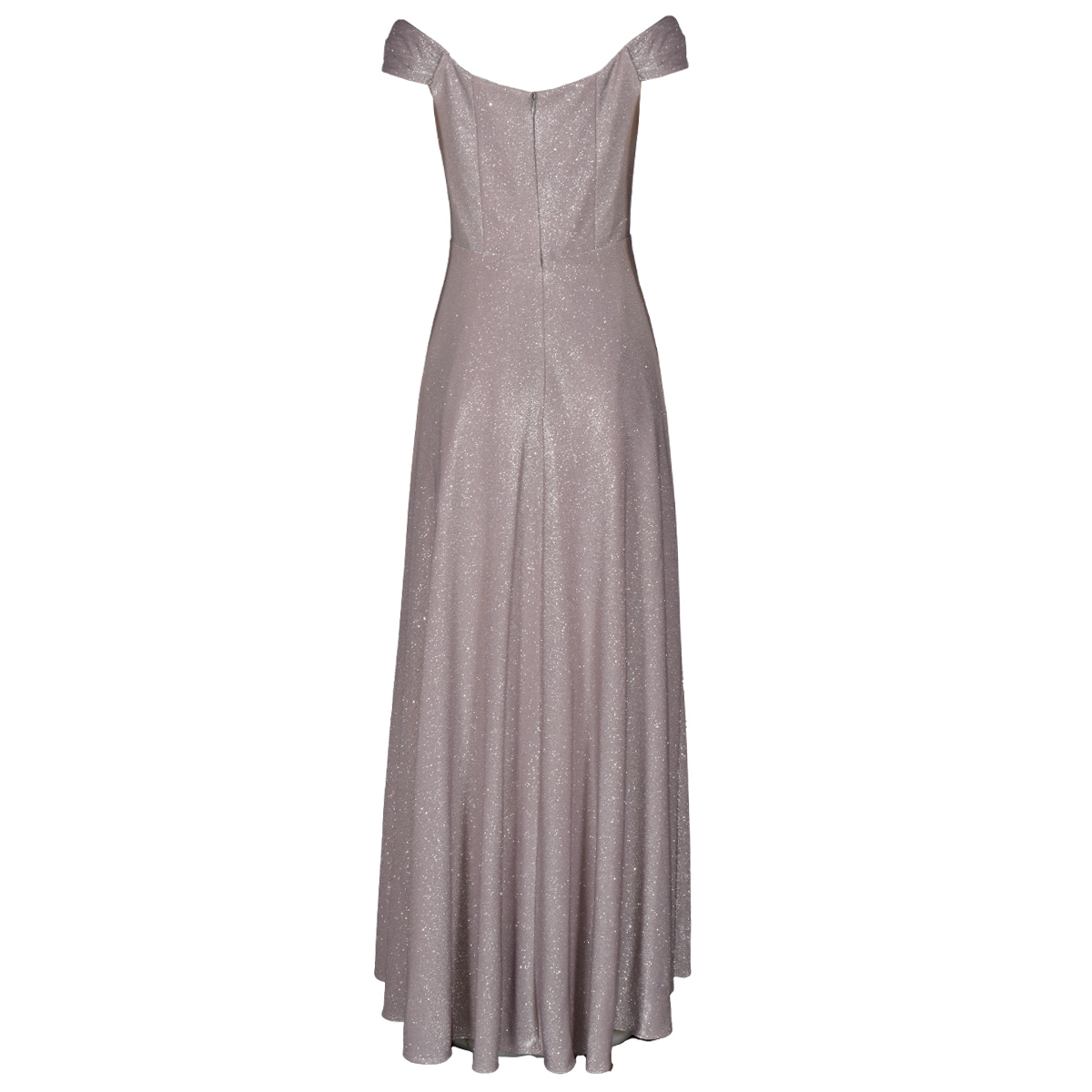 Vestido Talle Con Nudo Nylon Met&aacute;lico Philosophy Jr Nights Para Mujer image number null