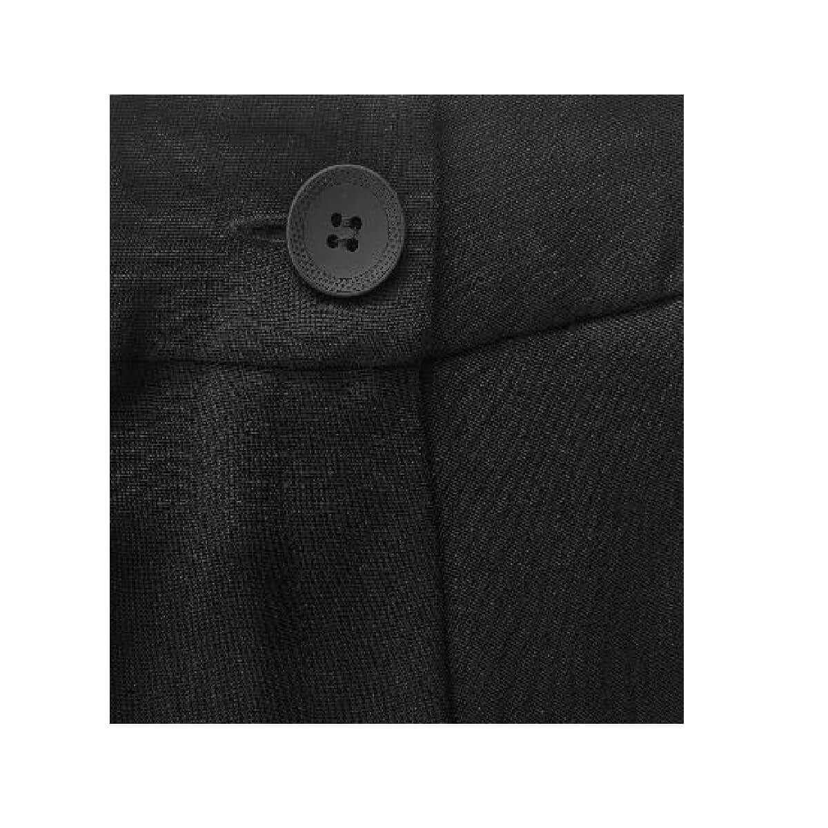 Pantal&oacute;n B&aacute;sico Recto Con Bolsas Color Negro Pavla Mint image number null