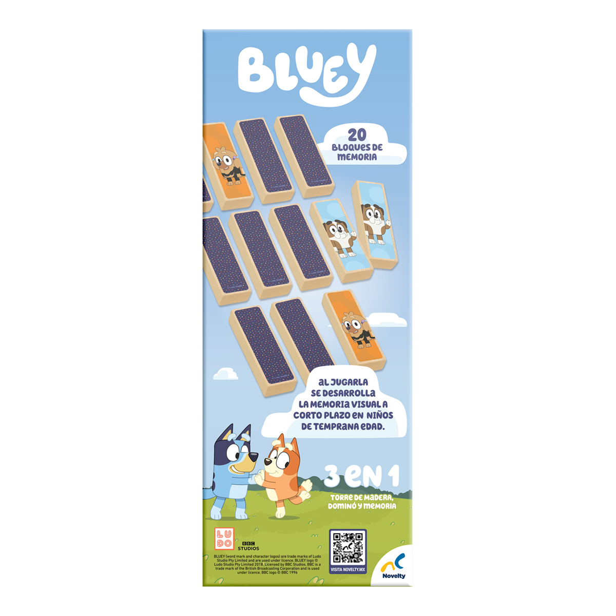 &nbsp;Torre De Madera 3 En 1 Bluey Novelty image number null
