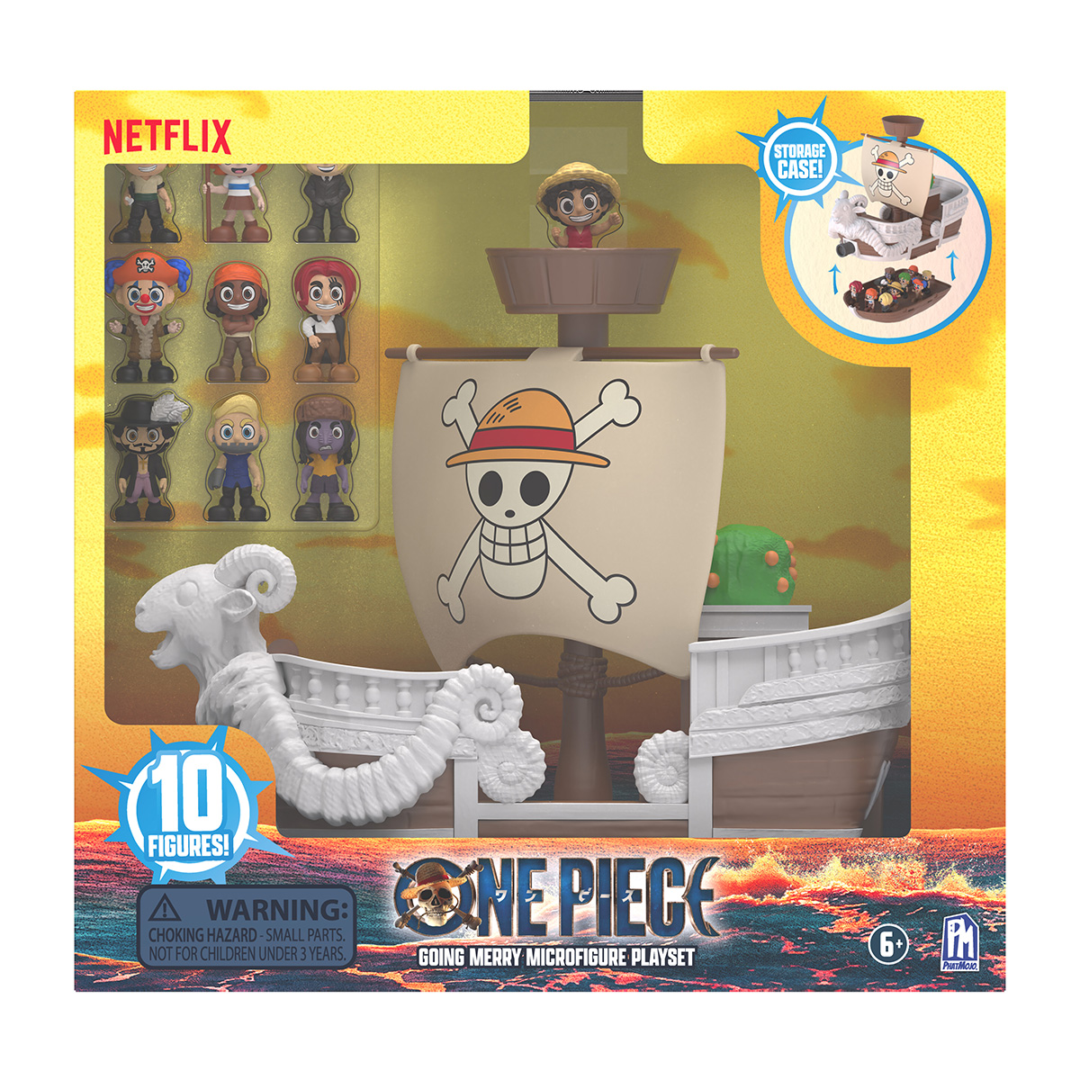 Set de Juego Barco Pirata One Piece &iexcl;10 Minifiguras! image number null