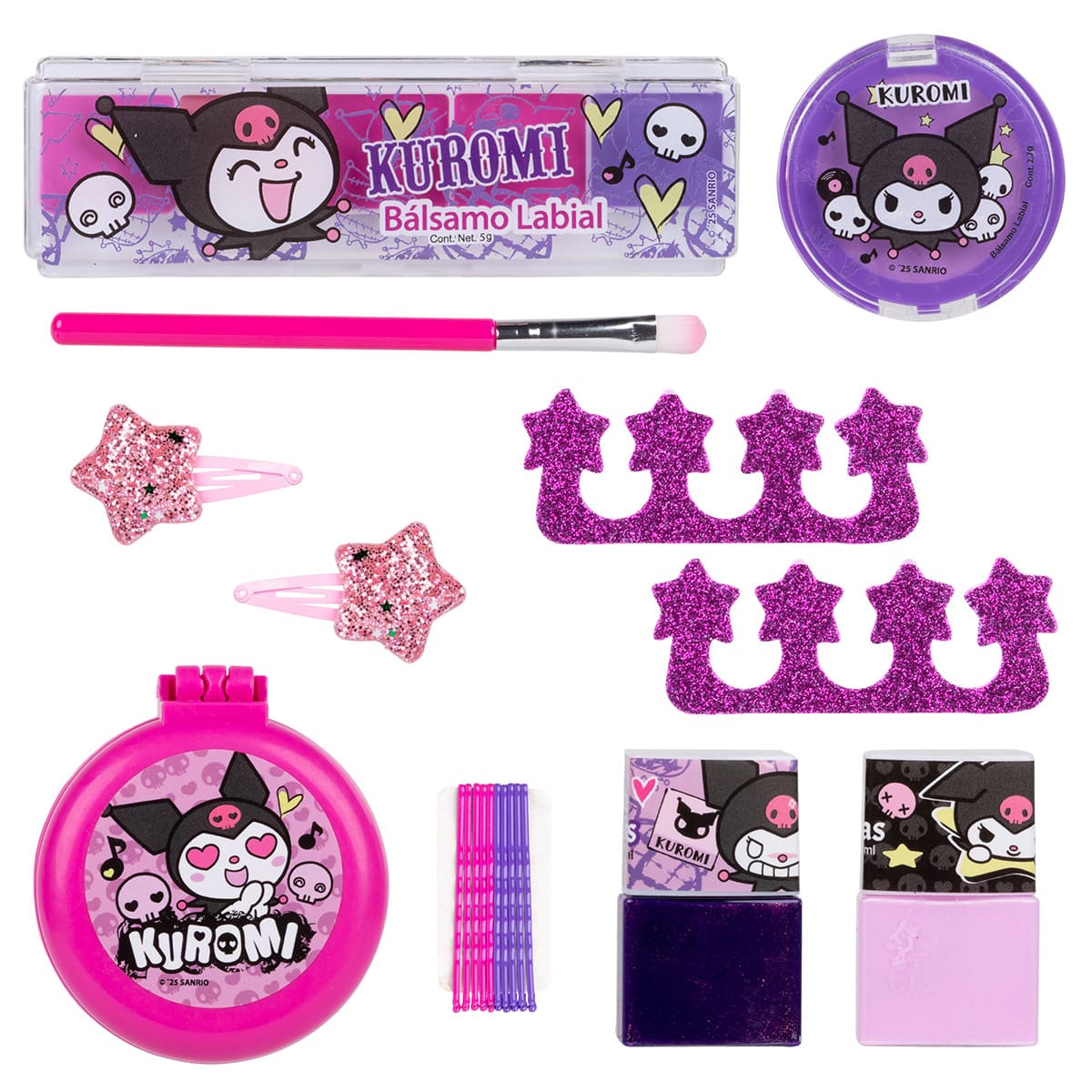 Bolsa de Cosmeticos Kuromi Hello Kitty image number null
