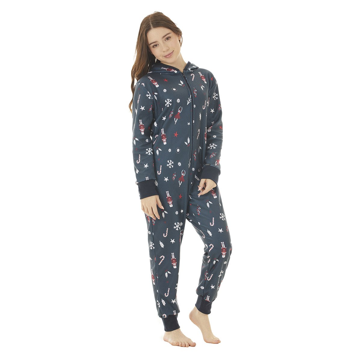 Pijama Mameluco con Dise&ntilde;o Skiny para Ni&ntilde;a image number null