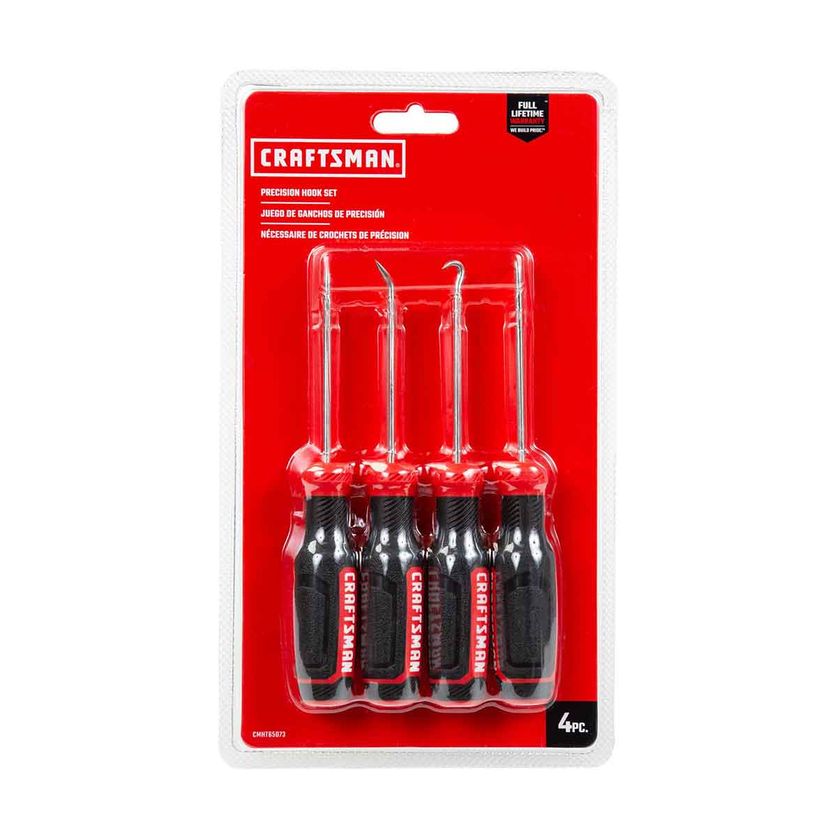 Juego de 4 Ganchos de Precisi&oacute;n, Bimaterial CMHT65073 Craftsman image number null