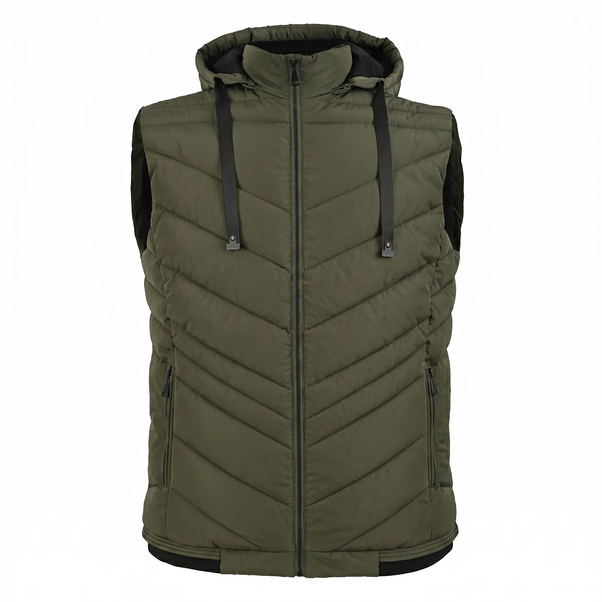 Chaleco Capitondo con Gorro Desmontable Giovanni Gali para Hombre Plus image number null