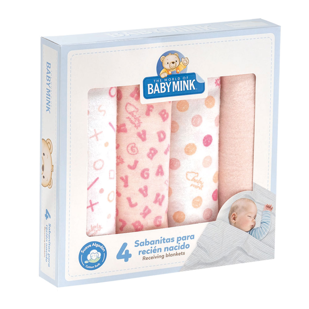 Set de Sabanas Reci&eacute;n Nacido Baby Mink image number null