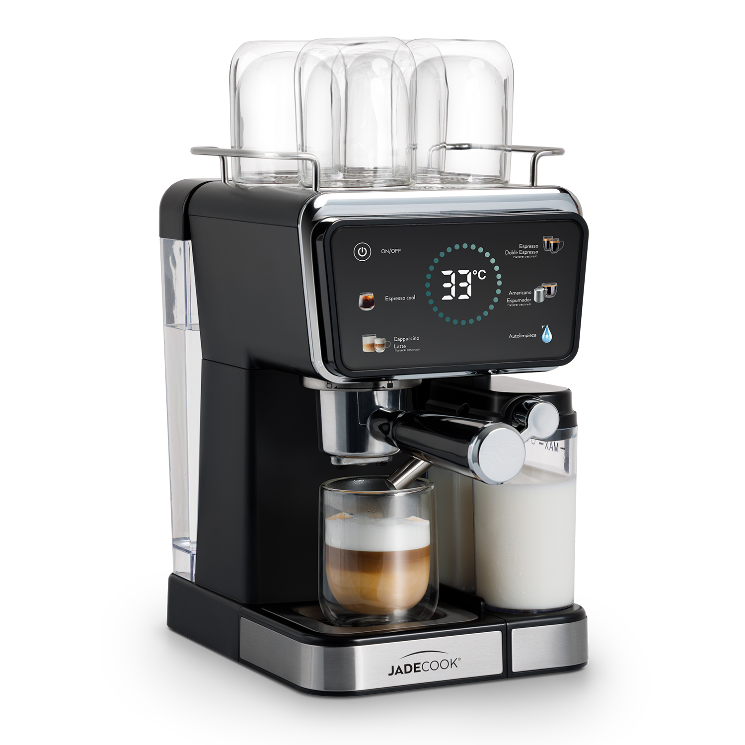Maquina Espresso Retro Digital Jade Electro image number null