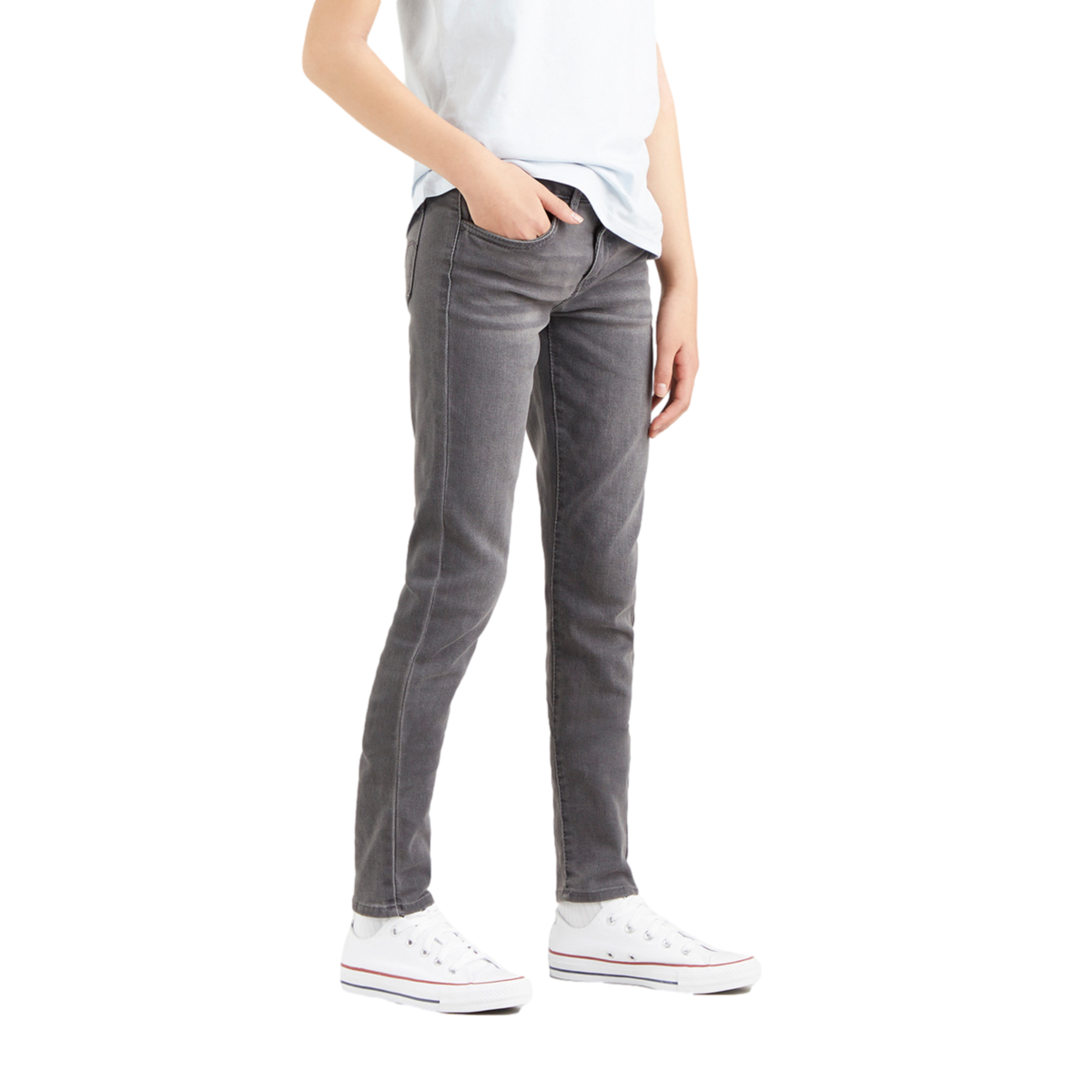 Jeggings Skinny Fit Levi's Liso Para Ni&ntilde;a image number null