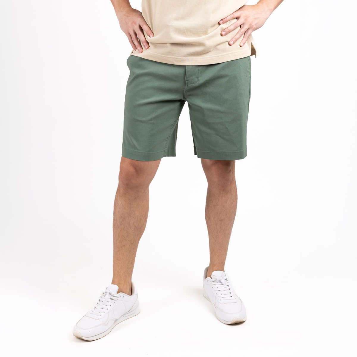Bermuda Regular Fit Nautica Jeans Co. Verde Oscuro para Hombre image number null
