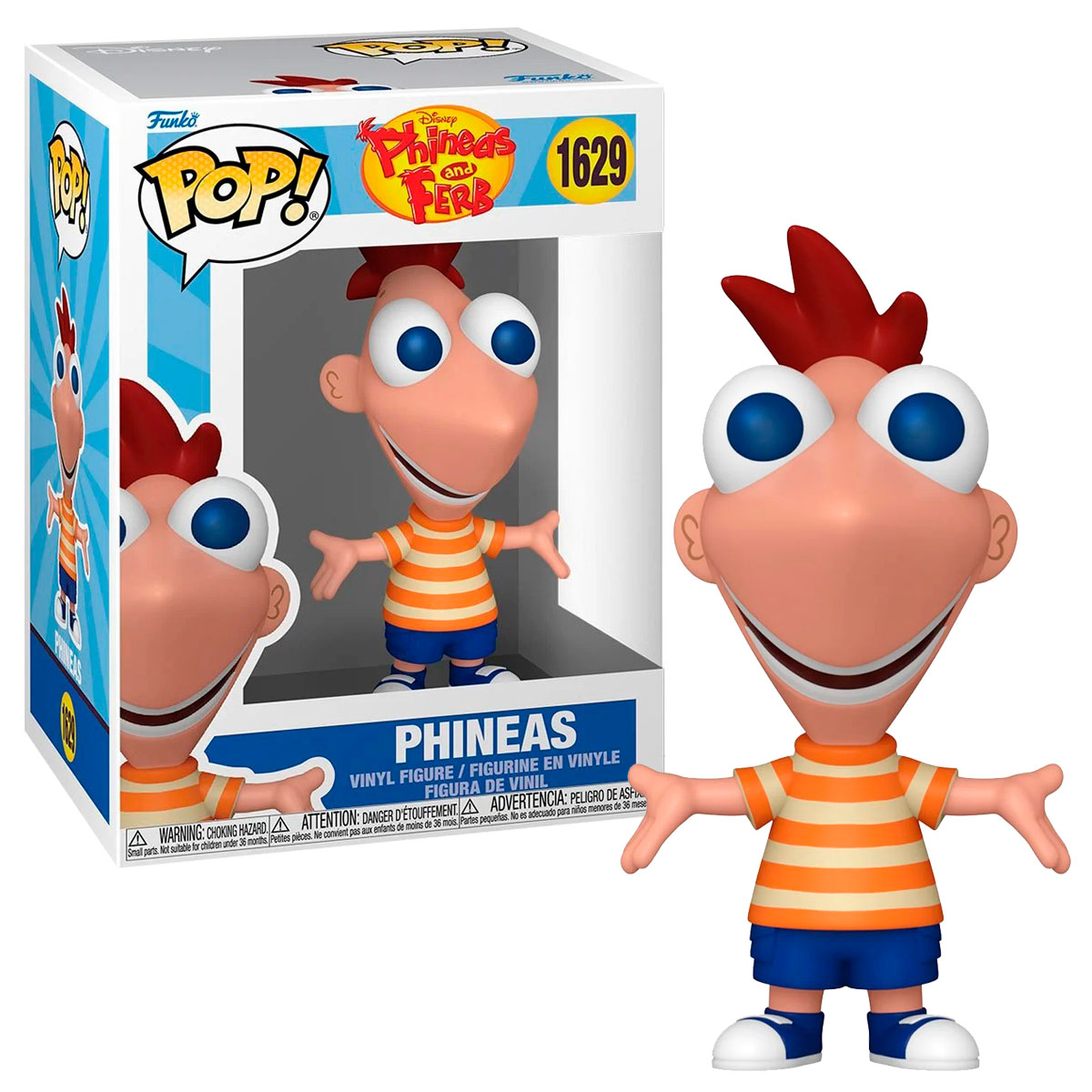 Funko Pop Disneyphinias Y Ferb Phineas image number null