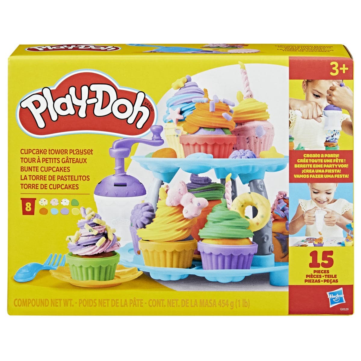 Play-Doh Set de Juego La Torre de Pastelitos Hasbro image number null