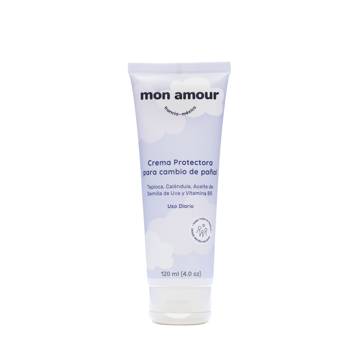 Crema Mon Amour para Cambio de Pa&ntilde;al 120 ml image number null