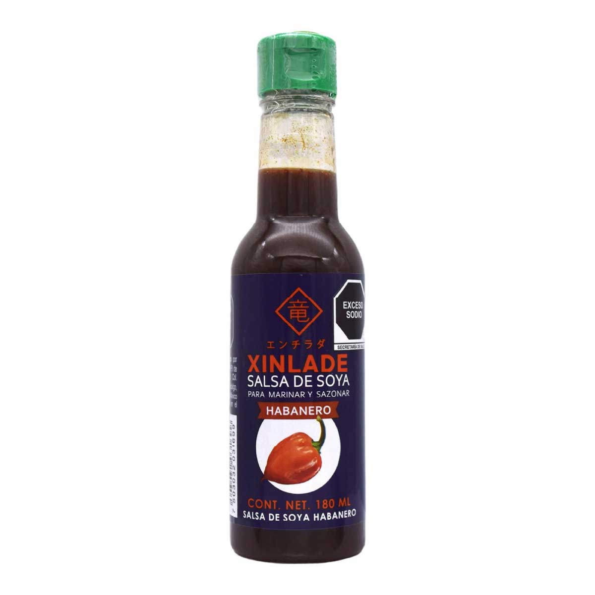 &nbsp;Salsa De Soya Y Chile Habanero Xinlade 180ml image number null