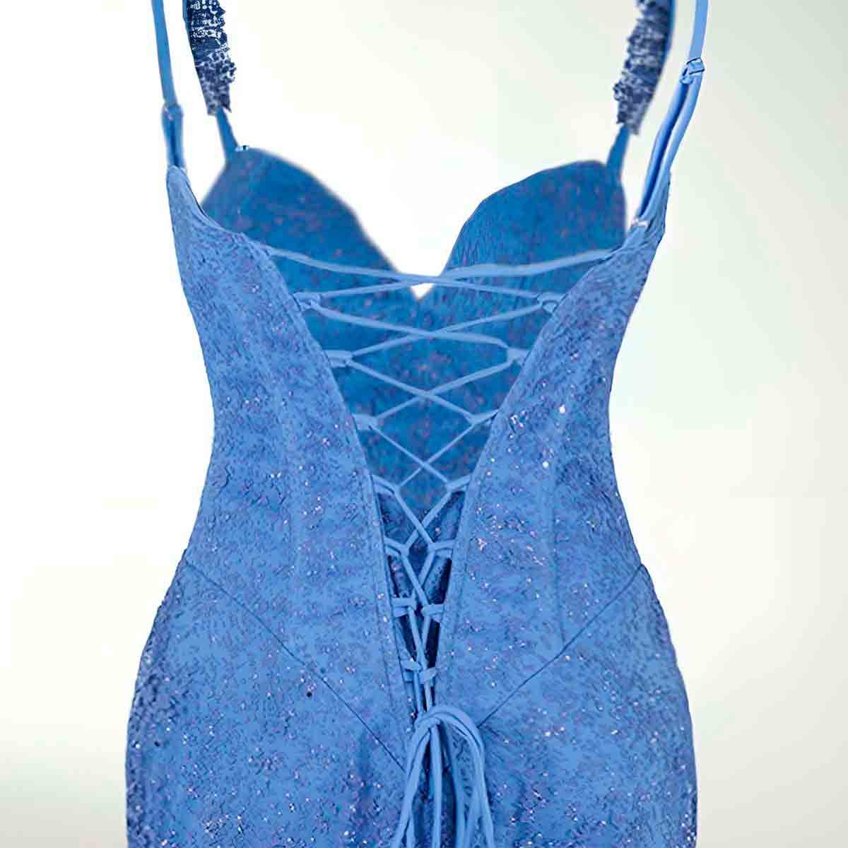 Vestido Largo Con Abertura Belinda Peregrin Para Mujer image number null