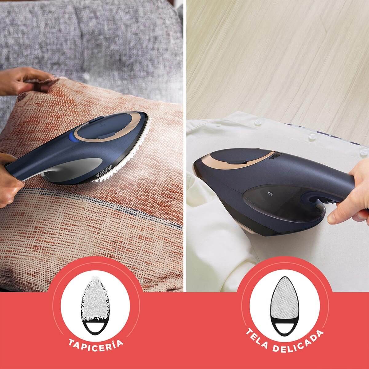 Plancha De Vapor 2 en 1 Black+Decker image number null
