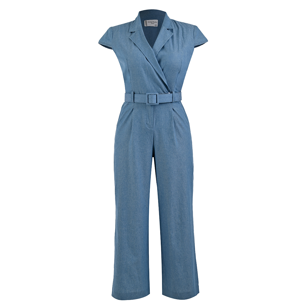 Jumpsuit Manga Corta  Michel Paulini Para Mujer Petite image number null