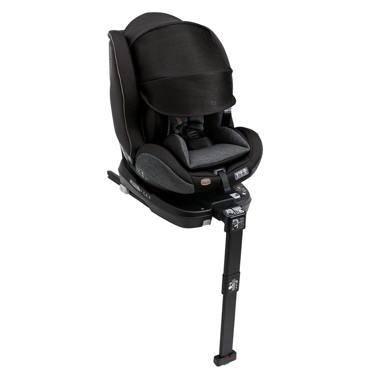 Autosiento Seat3Fit Negro Melange Chicco image number null