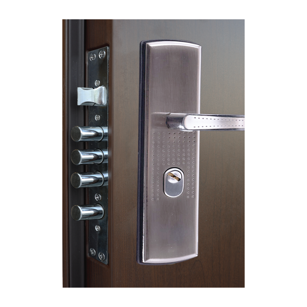 Puerta de Seguridad Xe Lumina Apertura Izquierda 95X215 Nogal image number null