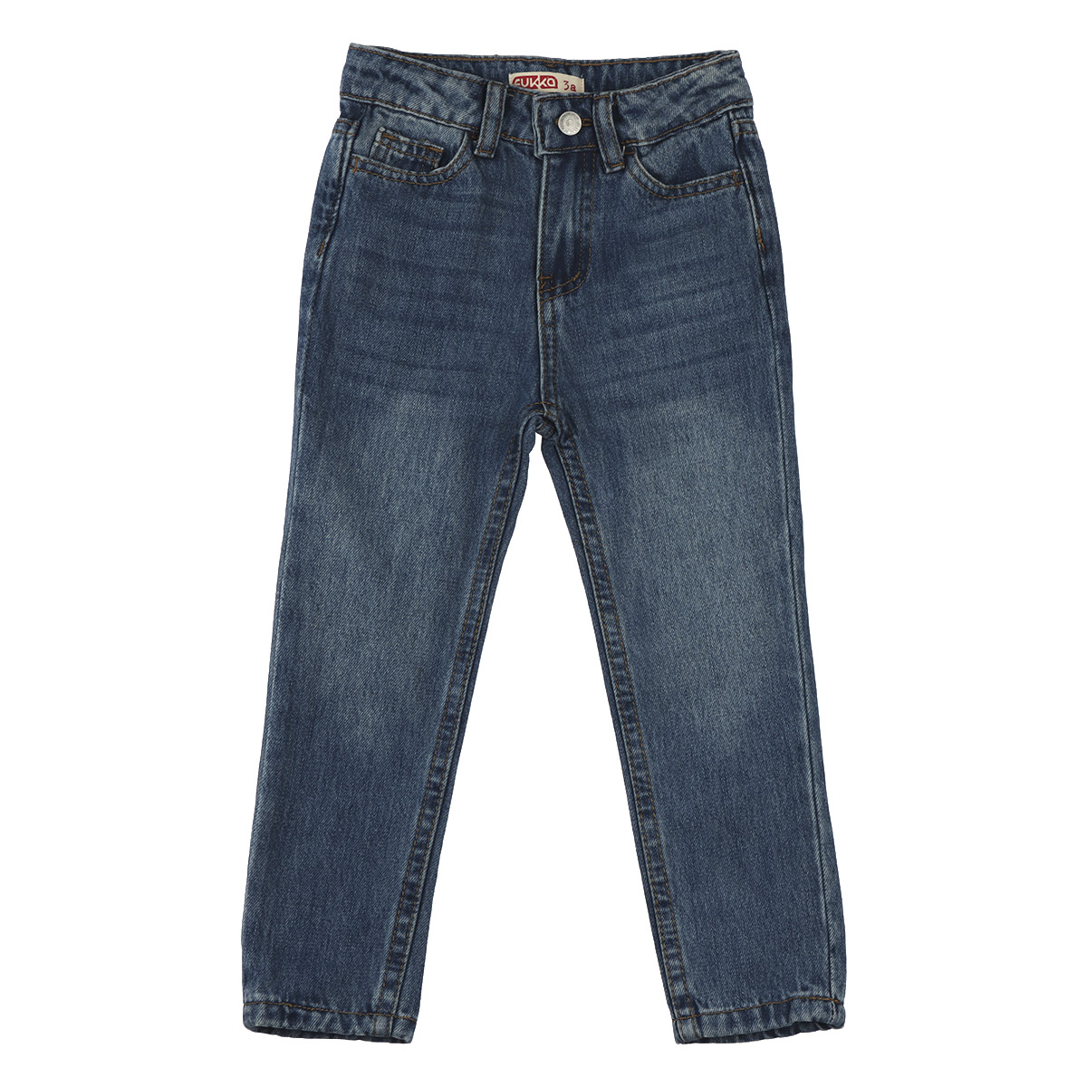 Jeans Cl&aacute;sico Regular Fit Algod&oacute;n Casual Fukka Ni&ntilde;o Toddler image number null