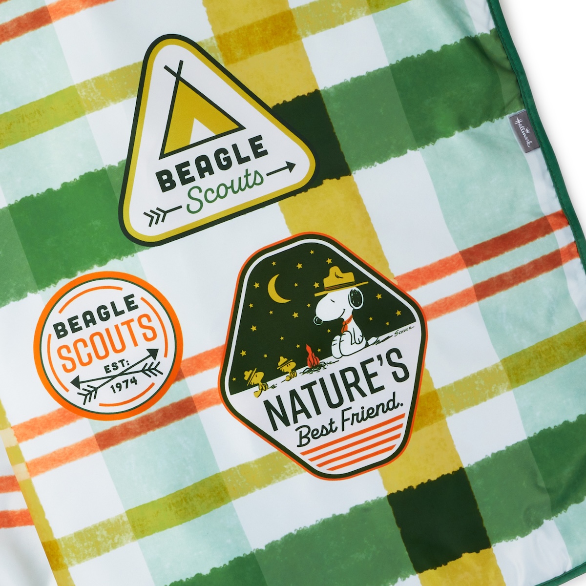 Manta de Picnic Peanuts Beagle Scouts con Bolsa image number null