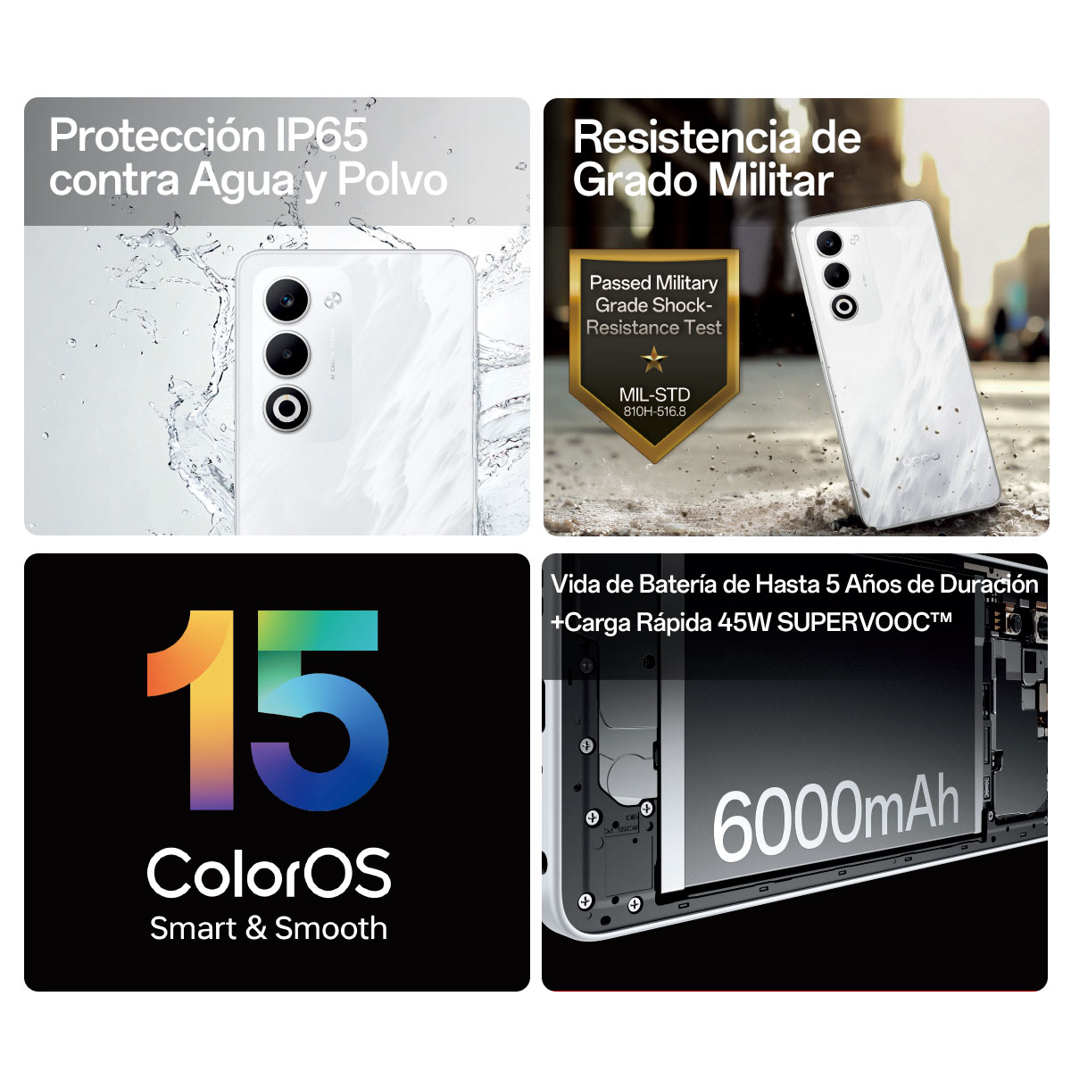 Celular Oppo A5 256gb 4g Verde R9 (Telcel) image number null