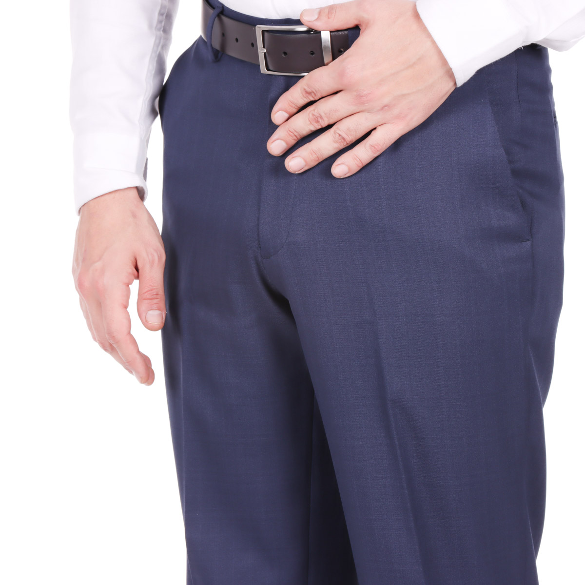 Pantal&oacute;n Hombre HAGGAR Premium Comfort Azul image number null