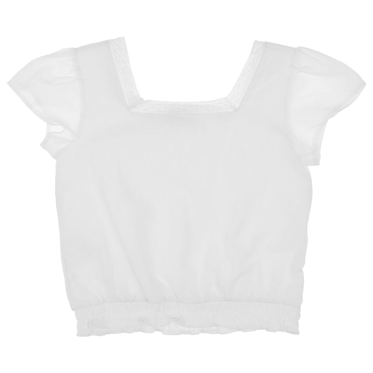 Blusa Smock Manga Corta Algod&oacute;n Jeanious Ni&ntilde;a image number null