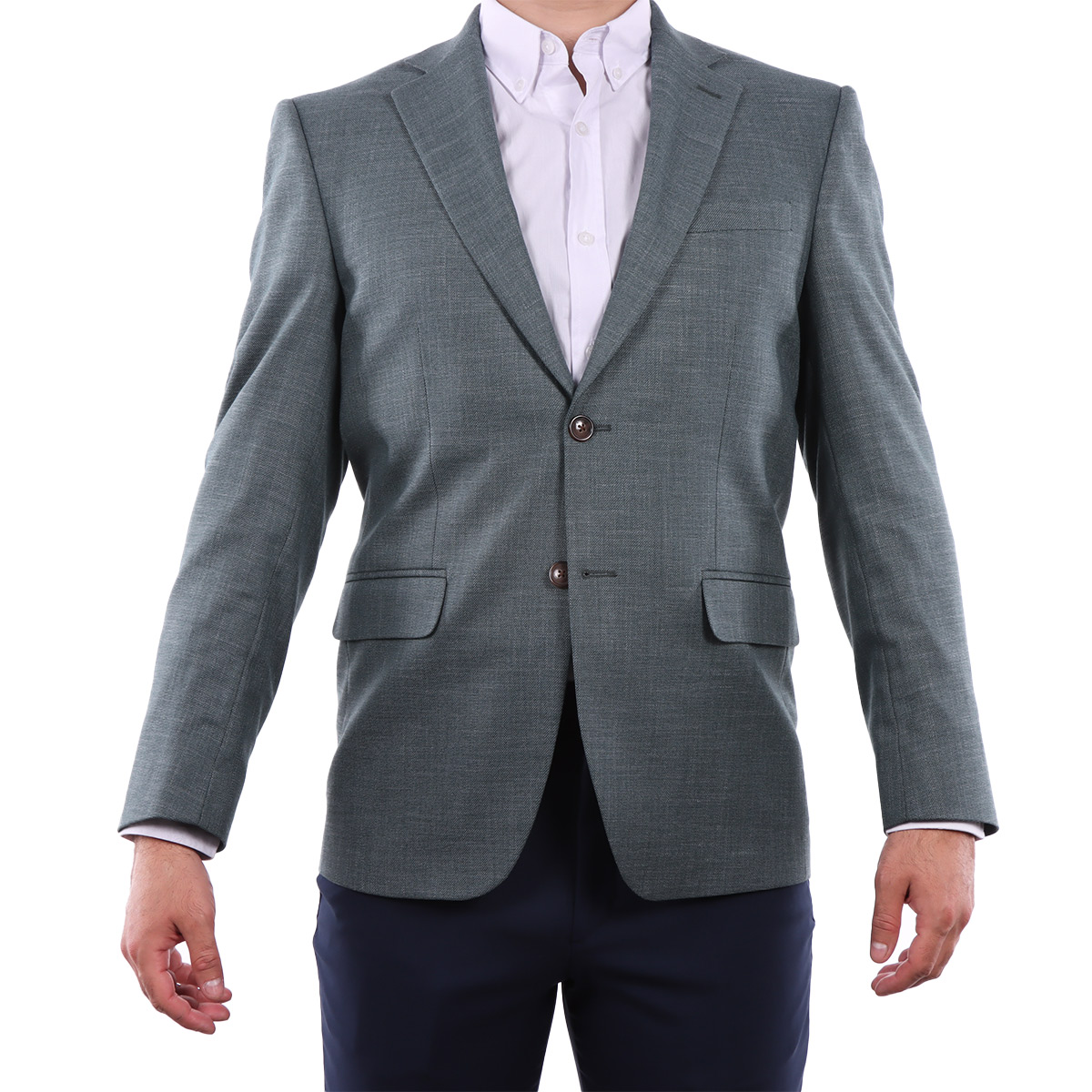 Saco Gris con Patr&oacute;n Discreto Pierre Cardin para Hombre image number null