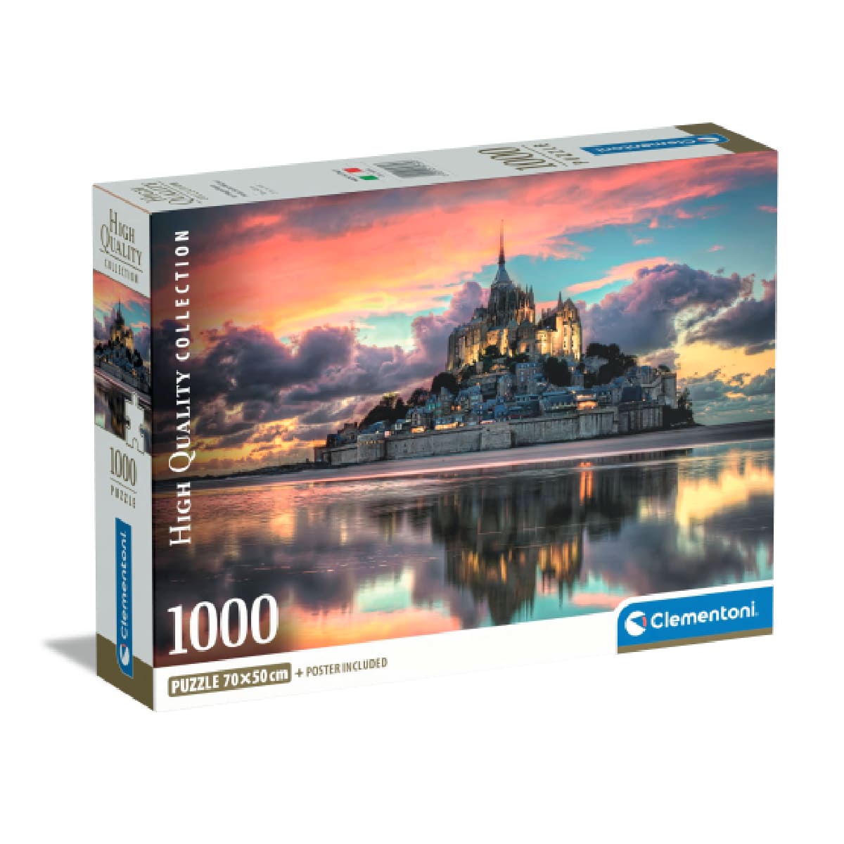 ROMPECABEZAS DE 1,000 PIEZAS HQC EL MAGNIFICO MONTE SAINT MICHEL image number null