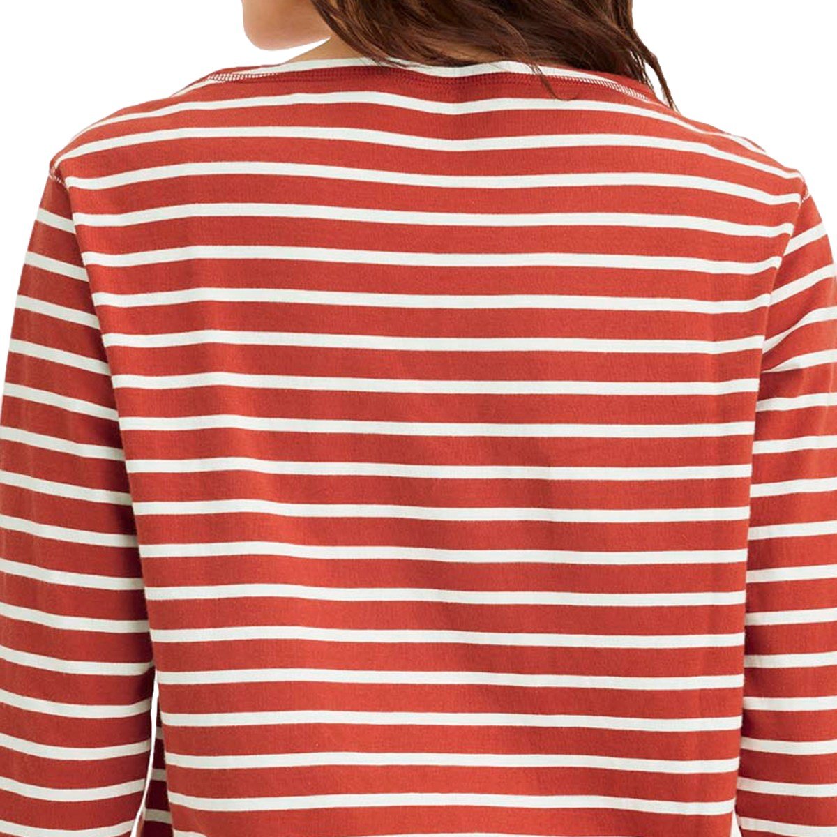 Playera Manga Larga Boatneck Tee Dockers Para Mujer Junior image number null