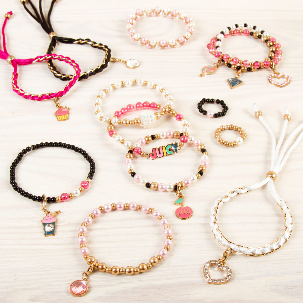 Pulseras Rosas Y Preciosas image number null